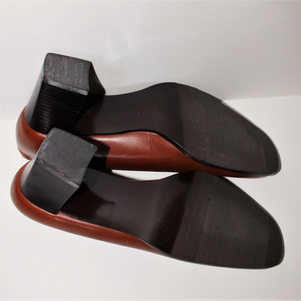 Rockport Cognac Brown Block Heels - image 5